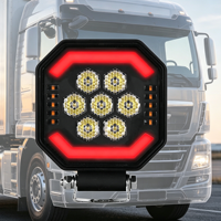 Nouvelle lampe de travail LED multifonctionnelle, lumière d'avertissement ambre, feu de position, lampe latérale, ECE R65 R10 R148 CE UKCA ROHS SAE J595