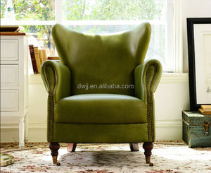 Luxe antieke Chesterfield fauteuil van echt leer, éénpersoons, voor woonkamer, slaapkamer, villa, hotel of appartement - Product Image 3