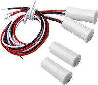 Magnétique Capteur magnétique RC-35 NC/NO Encastré Filaire Porte Fenêtre D'alarme Magnétique Interrupteur De Porte Capteur de Contact pour La Maison de Sécurité