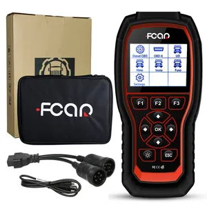 FCAR HDS 200เครื่องสแกนรถ,เครื่องสแกนวิเคราะห์ปัญหาอัตโนมัติมีสายใช้งานง่ายราคาถูกสำหรับรถบรรทุกเครื่องอ่านรหัส ABS OBD