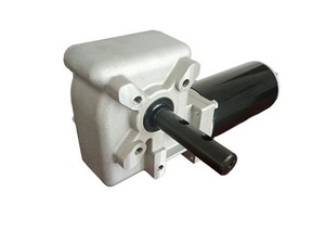 มอเตอร์รถดัมพ์ lunyee 12V 1.2 HP <span class=keywords><strong>40</strong></span> <span class=keywords><strong>RPM</strong></span> 90 Ratio 900W พร้อมฝาครอบโครเมียม - Product Image 3