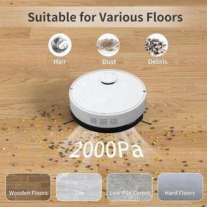 L1 Intelligent App <b>Remote</b> <b>Control</b> Robot Vacuum Cleaner Sweeping Lidar Wet Dry Mopping Function Filter for Home Hotel Use Wi-Fi A - Product Image 5