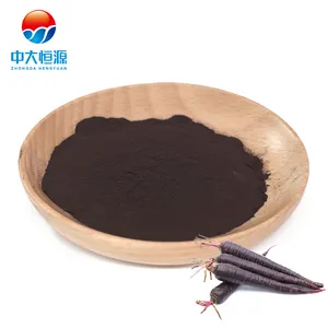 Zhongda hengyuan poudre de jus de carotte noire pigment de carotte violet poudre soluble dans l'eau de couleur alimentaire