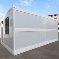 Maisons conteneurs pliantes chinoises à dépliage rapide, préfabriquées en kit, 20 pieds, 40 pieds, portables, modulaires, mini-maisons, maisons, camps