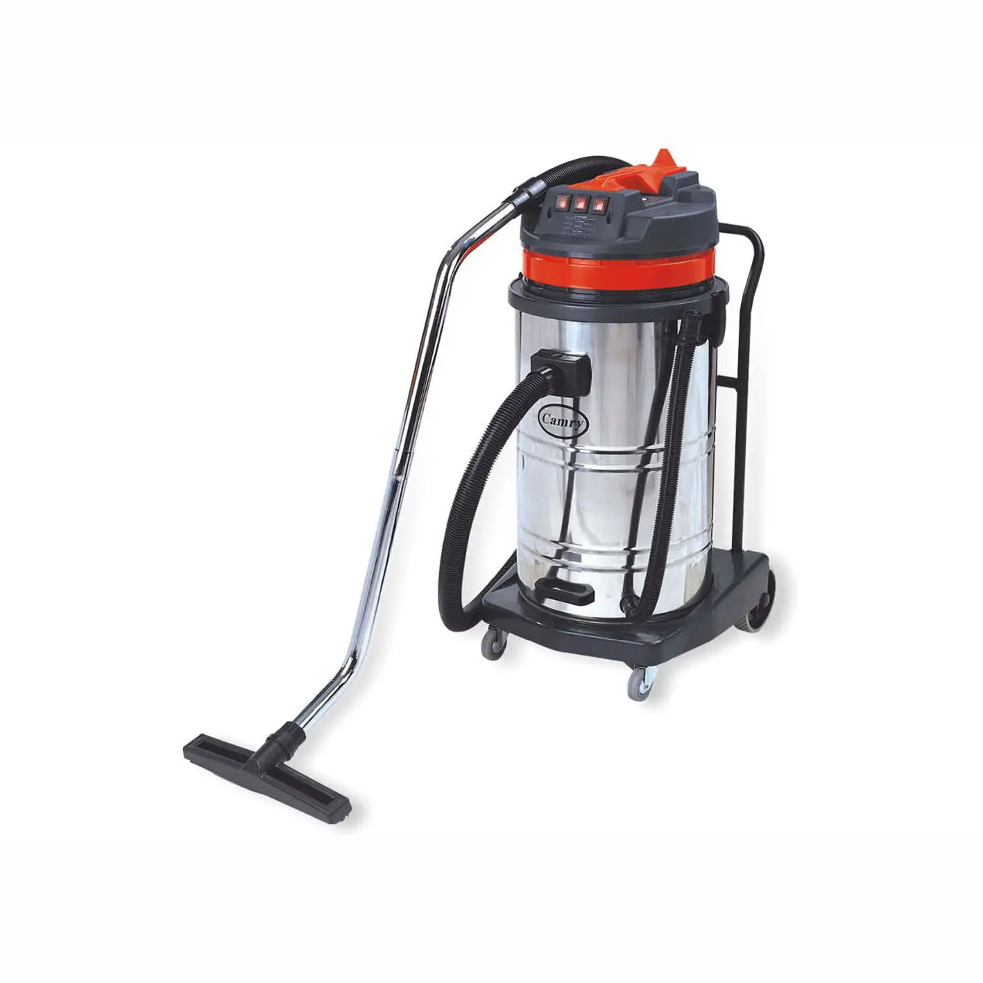 80L 3-Motor Industrial Stainless Steel Wet und Dry Vacuum Cleaner mit Bag Floor Cleaning Machine