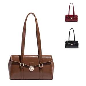 Nueva Colección de Bolsos de Hombro Cruzados de Lujo, Estilo Retro Francés, de Alta Gama, para Mujer, con Dos Correas, de Poliéster, para Primavera y Verano - Product Image 1