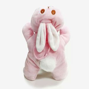 Nouveau Style mignon lapin rose bouteille d'eau mangeoire couverture en <span class=keywords><strong>peluche</strong></span> bébé bouteille couverture bébé jouets - Product Image 2