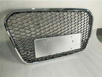 Grille chromée ABS style RS6 pour Audi A6/S6 C7 (2012-2015) berline restylée, neuve