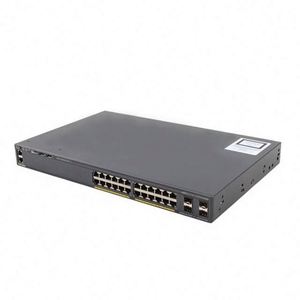 สวิตช์ไฟฟ้าแบบกิกะบิต 24 พอร์ต Poe รุ่น Ws-C2960X-24Ps-L - Product Image 1