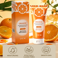 Private Label Biologische Aloë Vera Citrus Aurantium Fruitextract Verhelderende Dieptereinigende Exfoliërende Gelreiniger voor Dagelijks Gebruik