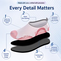 Chaussures aquatiques imperméables, légères, à séchage rapide, antidérapantes, pour la natation en eau vive, la plage et les activités aquatiques en intérieur.