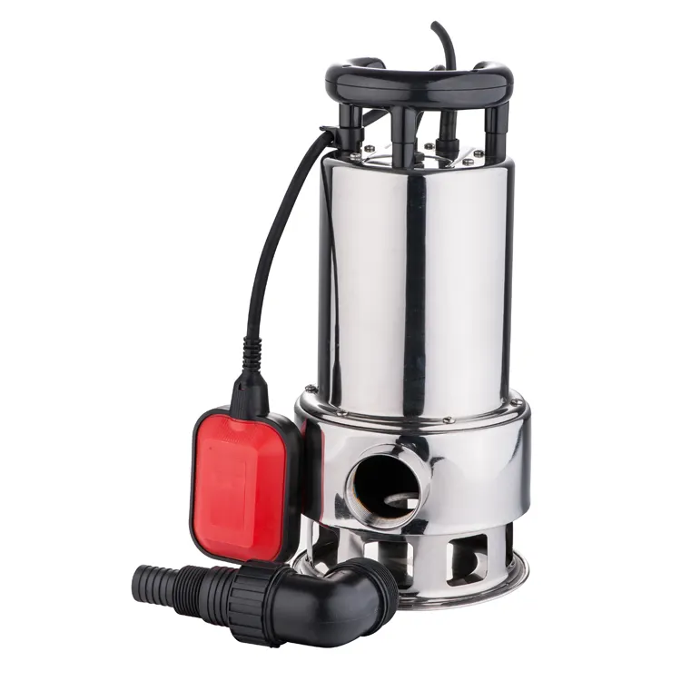 CE zertifiziert 110-240V edelstahl inox garten tauch pumpe automatische wasserpumpe mit float für schmutzige wasser