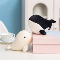 Produit phare : Jouets en peluche animaux marins, requins baleines colorés, animaux en peluche doux de 17 cm, jouets en peluche pour enfants