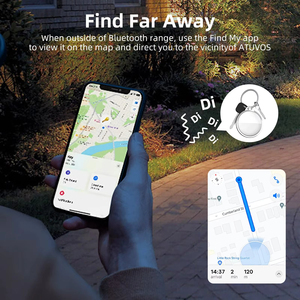 แท็กติดตามอัจฉริยะ Find My Tag รุ่น Mfi Certified ซ่อนได้ สำหรับ Galaxy และ iOS ดีไซน์ทันสมัย - Product Image 4