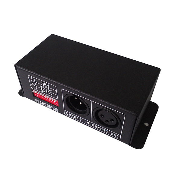 BC-809 dmx to pwm RGB DMX decoder 350mA DMXLED controller 3ch dmx decoder rgb