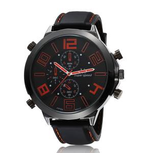 Reloj de pulsera de silicona analógico para hombre, pulsera de lujo a la moda, resistente al agua, de marca, fabricación <span class=keywords><strong>Vogue</strong></span> V6 Strips - Product Image 1