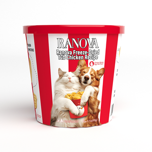 Friandises pour chats lyophilisées sur mesure OEM, recette poulet, saveur jaune <span class=keywords><strong>d</strong></span>'œuf, vente en gros, collations saines pour chats - Product Image 3