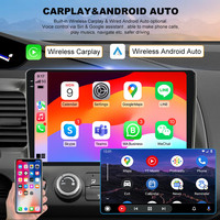 Autoradio Android 10,36'' avec écran 2.5D, ventilateur de refroidissement intégré, 4G LTE, DSP 48 bandes, CarPlay sans fil, Android Auto, GPS