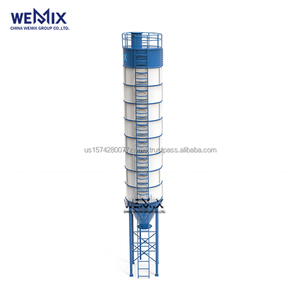 Silo de cemento tipo panel 150 T Silo de cemento de 150 toneladas Tanque de cemento ensamblado Silo de montaje rápido - Product Image 1
