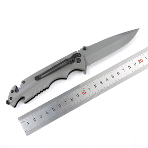 <span class=keywords><strong>Coltello</strong></span> Tascabile <span class=keywords><strong>da</strong></span> Caccia in Acciaio Inossidabile 3CR13mov ad Alta Durezza con Manico in Acciaio per Attività all'Aperto - Product Image 1