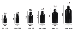 Essential Oil <b>Bottle</b> Custom Logo Black Glass <b>Dropper</b> <b>Bottle</b> For Aromatherapy Oil Cosmetics Container Empty With Rubber <b>Dropper</b> - Product Image 6