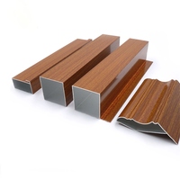 Profil Pagar Aluminium Seri 6000 Alloy 6063-T5 dengan Lapisan Bubuk, Layanan Pembengkokan, Pemotongan & Pengelasan untuk Pagar DIY