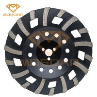 Roues 10 pouces 250mm florex Turbo Diamond Cup 18 Segment Trojan pour le marché australien
