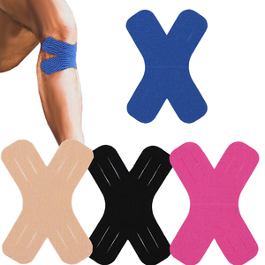 Patch musculaire en forme de X Genouillère Patch à effet intramusculaire Bandage de soutien sportif Patch élastique de soulagement de la douleur musculaire - Product Image 1