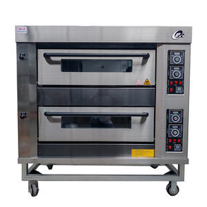 فرن غاز تجاري للمخابز بطبقتين و4 صواني، معدات مخبز، فرن خبز وكيك - Product Image 1