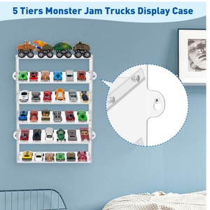 Transparent Acrylic 6-Tier Display Case for 48 Toy <strong>Cars</strong> Eco-Friendly for <strong>Matchbox</strong> <strong>Cars</strong> for Showcase - Product Image 2