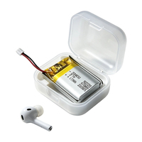 Batterie polymère au lithium Mirco Capacity 902224 470mAh Pouch Cell 3.7 V avec garantie d'un an pour écouteurs Bluetooth, mini haut-parleurs