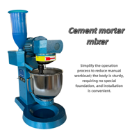 Mezcladora de Mortero de Cemento NJ-160, Mezcladora de Lodo, Plataforma Vibratoria para Cemento y Concreto, Equipo de Prueba de Cemento
