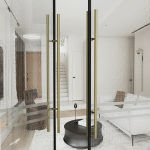 Chất lượng cao chính nhập cửa kéo xử lý đẩy tùy chỉnh dài thép không gỉ hiện đại lối vào phía trước bằng gỗ cửa kính xử lý - Product Image 5