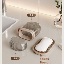 Estuche <span class=keywords><strong>de</strong></span> Jabón Transparente Portátil a Prueba <span class=keywords><strong>de</strong></span> Fugas, Contenedor <span class=keywords><strong>de</strong></span> Jabón <span class=keywords><strong>de</strong></span> Viaje <span class=keywords><strong>con</strong></span> Tapa para <span class=keywords><strong>Ducha</strong></span> y Baño - Product Image 2