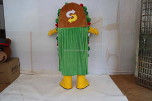 कवक मोक 1 पीसी सबमैन सैंडविच शुभंकर पोशाक पोशाक - Product Image 3