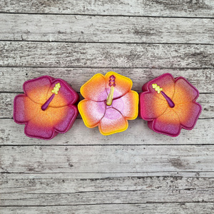 Bombas de baño de relajación total de etiqueta privada de fábrica de Fizzies de flores de Mutabilis orgánicas al por mayor OEM - Product Image 5