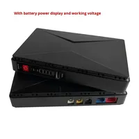 Mini Power Bank Portable DC 5V/9V/12V/15V/24V avec Fonction PoE, Alimentation d'Urgence, Entrée AC 100-240V, Sortie 18W/36W, en Aluminium