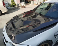 Capot moteur avant en fibre de carbone style GTS pour BMW M3 F80 M4 F82 2013-2019, remplacement du capot F80 en fibre de carbone double face
