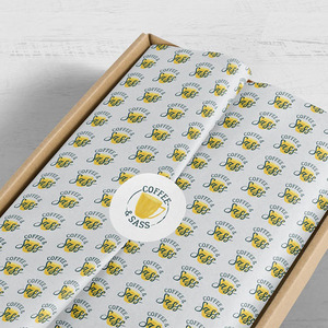 Natural Color Moon <strong>Pattern</strong> Customized logo <strong>Tissue</strong> Wrapping <strong>Paper</strong> for Shoes - Product Image 2