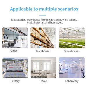 デジタル温度および湿度センサー壁掛け時計湿度計温度計実験室産業用デジタル家庭用機器 - Product Image 4