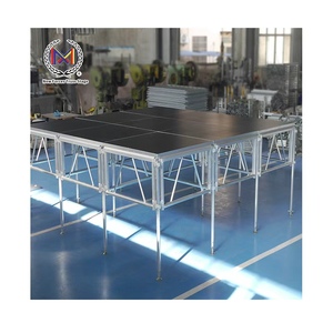 Cấu trúc nhôm di động 16x24ft với khả năng chịu tải 1000kg và thiết kế khung vuông cho các sự kiện hòa nhạc ngoài trời - Product Image 3