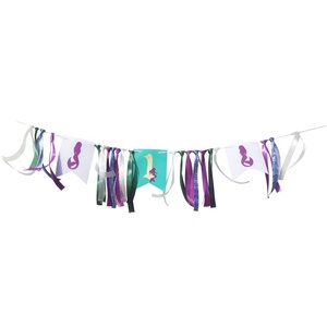 Pink <strong>Flamigo</strong> Banner 1st Birthday Baby Shower Gifts Baby Dining Chair Decoration Background 1st Birthday Decorations Kids Banner - Product Image 4