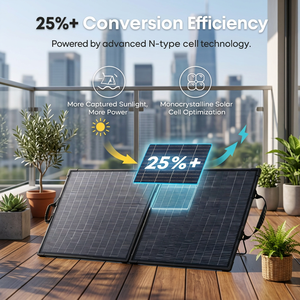 Panel Solar Anker SOLIX PS200 de 200W, 25% de Eficiencia, con Certificación UKCA y CE, IP68, para Autocaravanas - Product Image 1