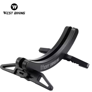 WEST BIKING-Estante de estacionamiento para bicicleta de montaña, soporte de estacionamiento para bicicleta de carretera ajustable, estante de estacionamiento sólido duradero para bicicleta - Product Image 1