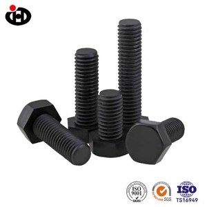 Bu lông lục giác ngoài đen DIN 933 bán trực tiếp từ nhà máy, cường độ cao cấp <span class=keywords><strong>8.8</strong></span>, ren đầy đủ - Product Image 5