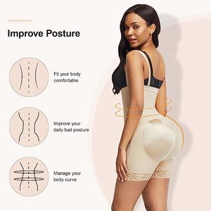 Faja Moldeadora Colombiana TIKTOK Factory 5XL para Mujer, Faja Reductora de Abdomen con Tirantes y Cremallera Lateral - Product Image 4