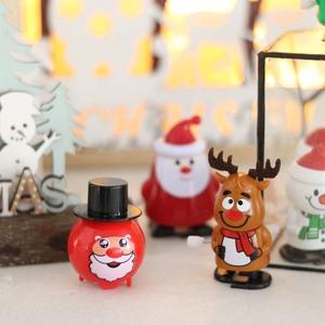 Jouet à remonter Bonhomme de neige de Noël, Père Noël marchant, cadeau pour enfants, jouets de fête - Product Image 3