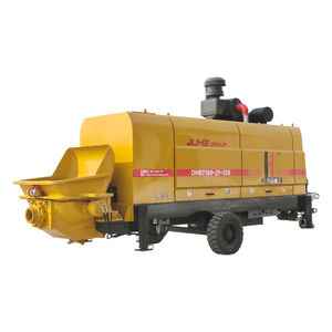 Bomba de Concreto Hidráulica Diésel para Remolque DHBT100S-21, 60m³ 1000m³, Máquina de Entrega de Concreto para Proyectos de Construcción e Ingeniería - Product Image 1