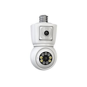 Camera an ninh thông minh 2MP Wifi | Camera 360 ° Pan Tilt E27 PTZ với chế độ ánh sáng kép, âm thanh hai chiều và ngăn chứa thẻ - Product Image 1