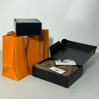 Expédition postale personnalisée petit emballage de papier ondulé boîte d'impression vêtements habillement cadeau Mailer Kraft e-commerce carton